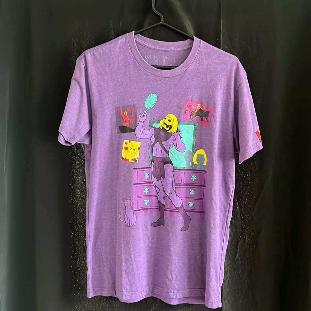 Skeletor fan girl tee